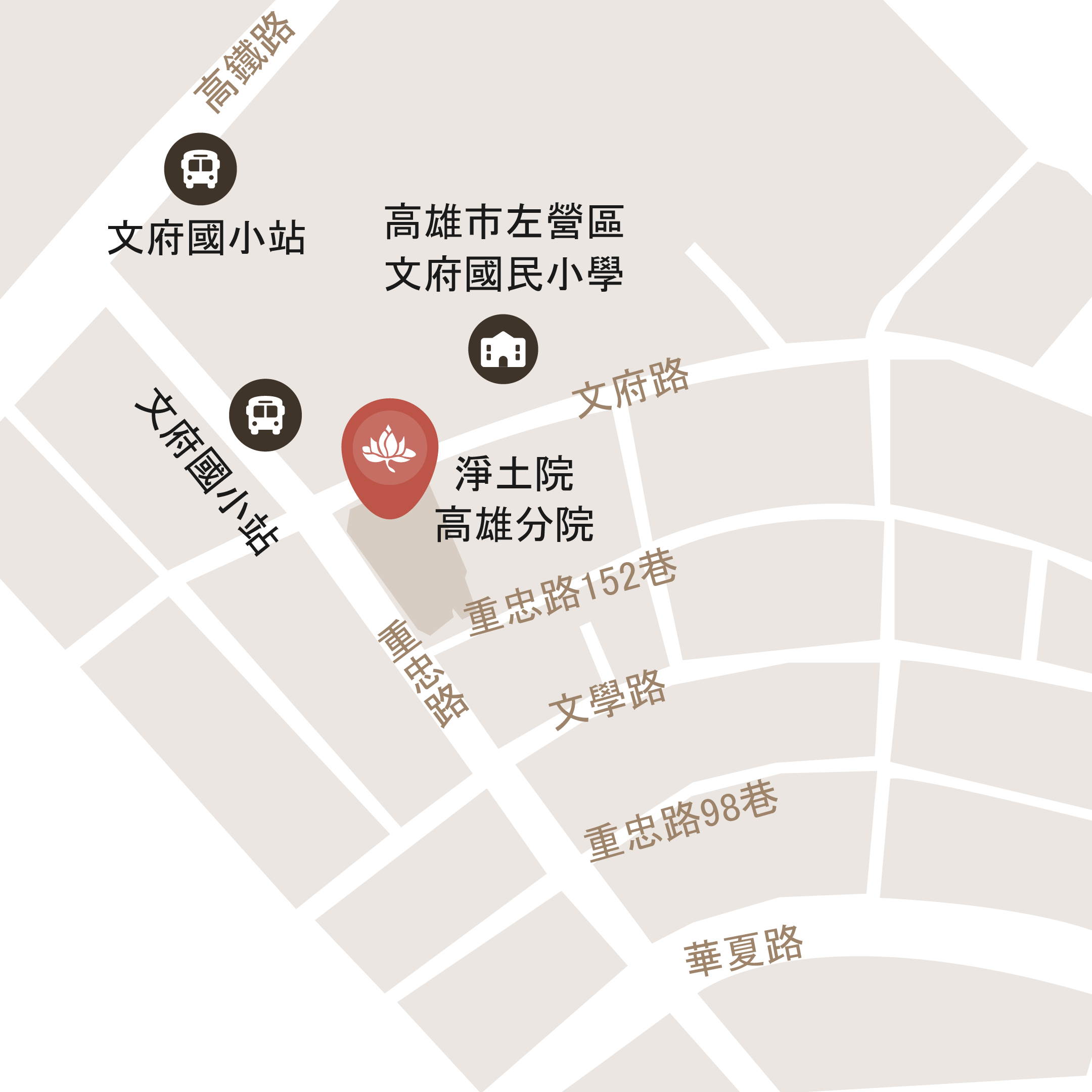 淨土院分院交通地圖 淨土院分院交通地圖