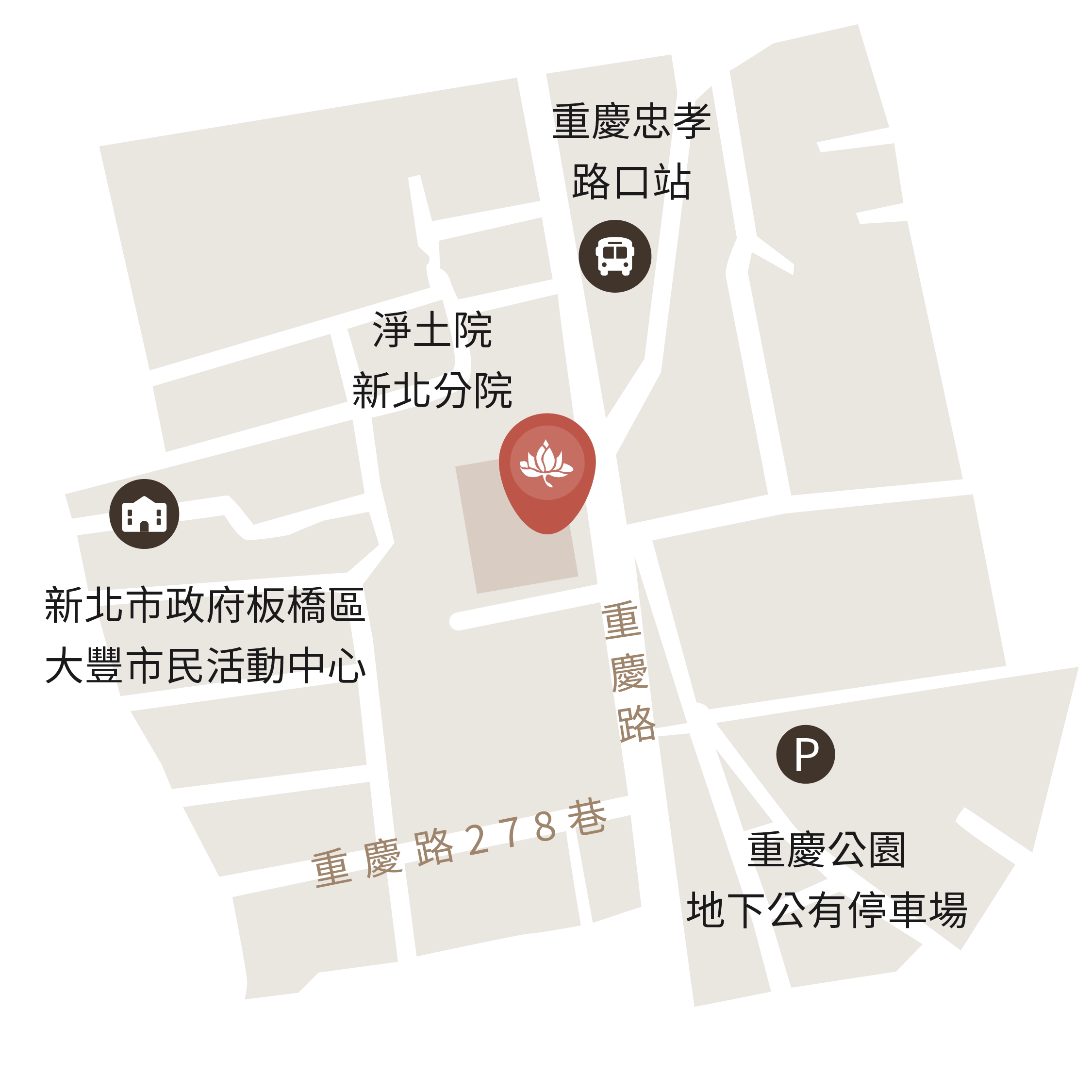 淨土院分院交通地圖 淨土院分院交通地圖